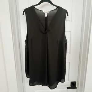 H&M Tunic Tank - Black - sz 20